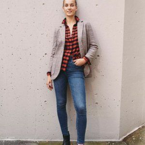 Madewell Taller Plus High-Rise Skinny Jeans in Wendover Wash // W 36